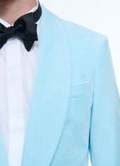 Velvet Shawl Collar Tuxedo Jacket