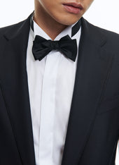 Virgin Wool Faille Fitted Tuxedo