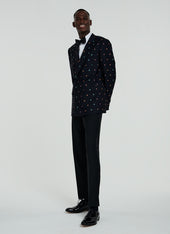 Wool Double Breasted Tuxedo