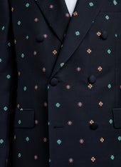 Wool Double Breasted Tuxedo
