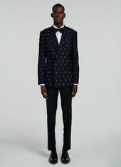 Wool Double Breasted Tuxedo