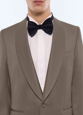 Wool shawl collar tuxedo jacket