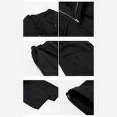 Twill Cargo Balloon Pants