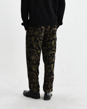 Tyne And Khaki Chenille Jacquard Trousers
