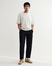 Tyne Jumbo Seersucker Loose Fit Trousers