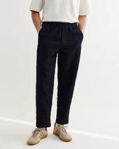 Tyne Jumbo Seersucker Loose Fit Trousers