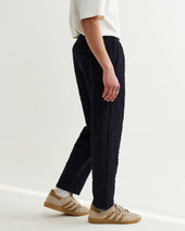 Tyne Jumbo Seersucker Loose Fit Trousers