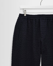 Tyne Jumbo Seersucker Loose Fit Trousers
