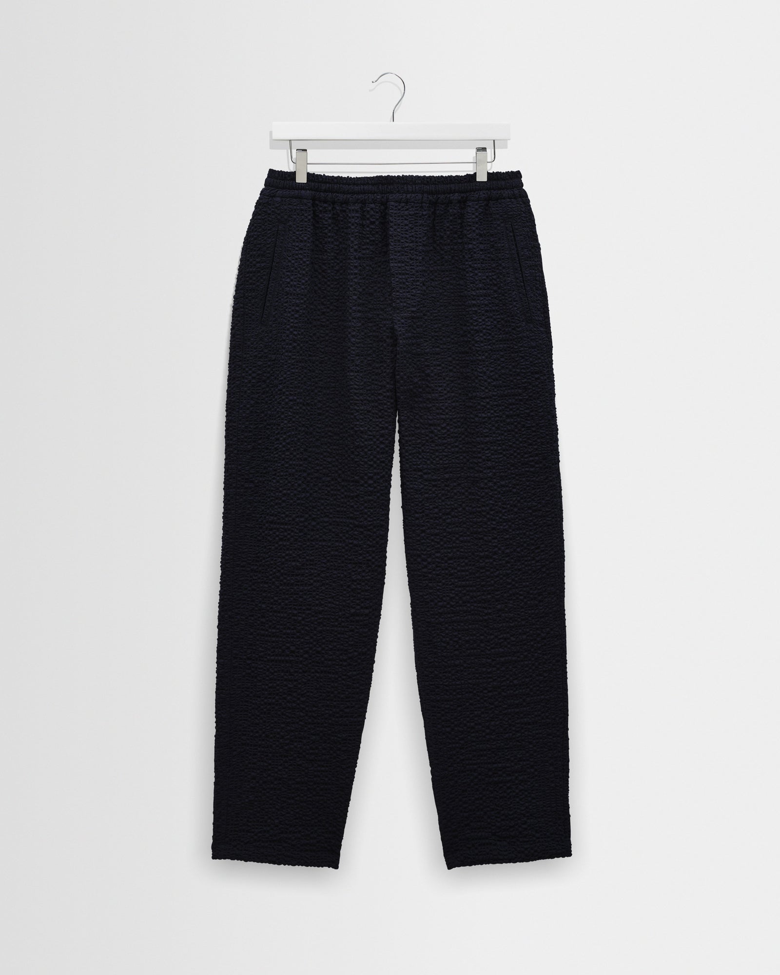 Tyne Jumbo Seersucker Loose Fit Trousers