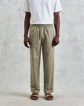 Tyne Light Cotton Linen Ripstop Trousers