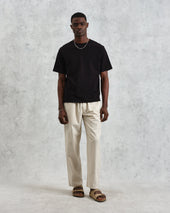 Tyne Natural Cotton Linen Ripstop Trousers