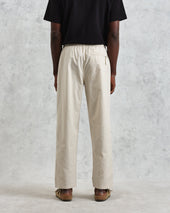 Tyne Natural Cotton Linen Ripstop Trousers