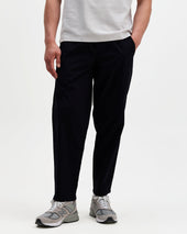 Tyne Cotton Poplin Loose Fit Trousers