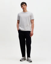 Tyne Cotton Poplin Loose Fit Trousers