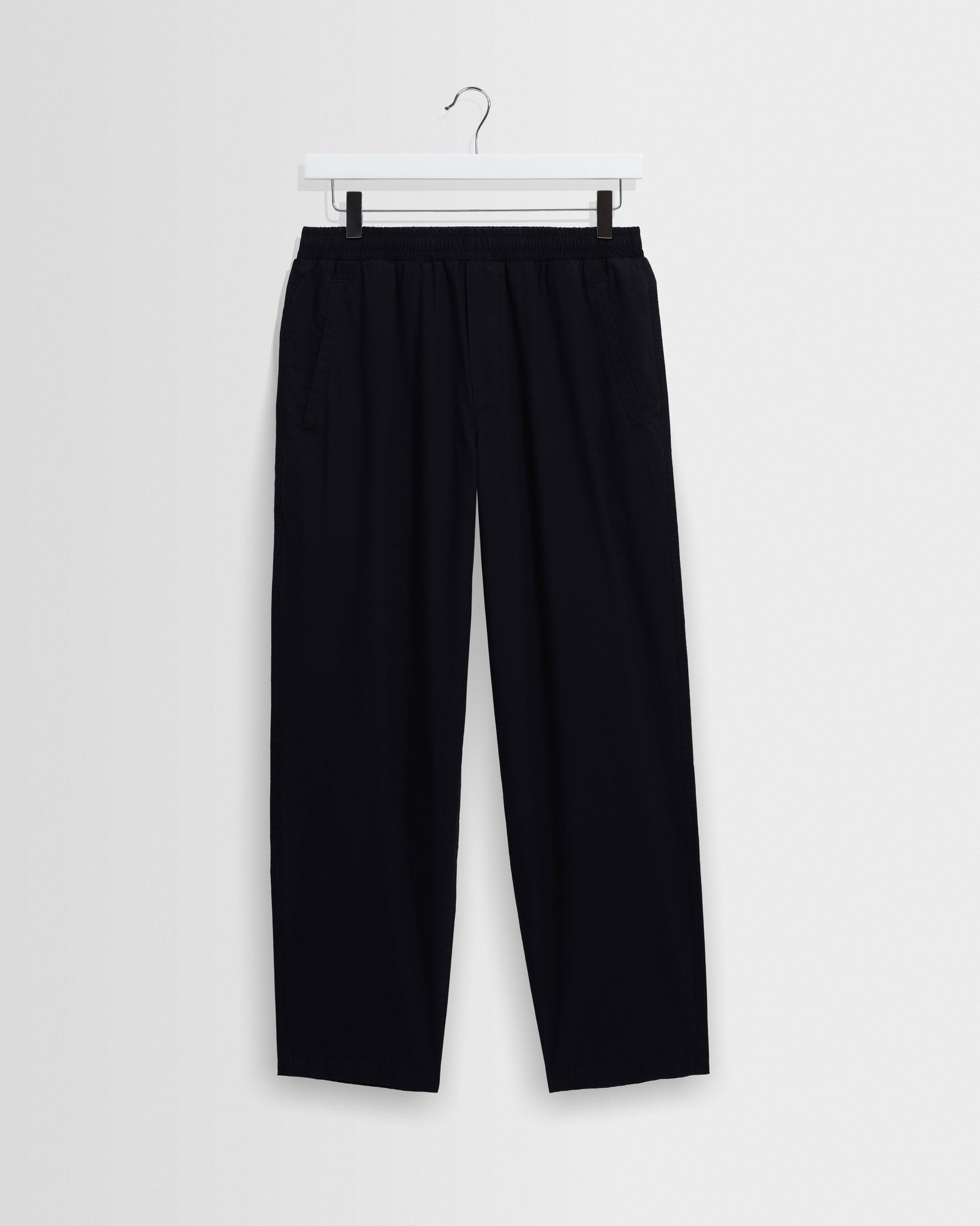 Tyne Cotton Poplin Loose Fit Trousers