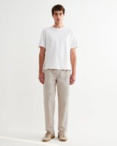 Tyne Cotton Tencel Loose Fit Trousers