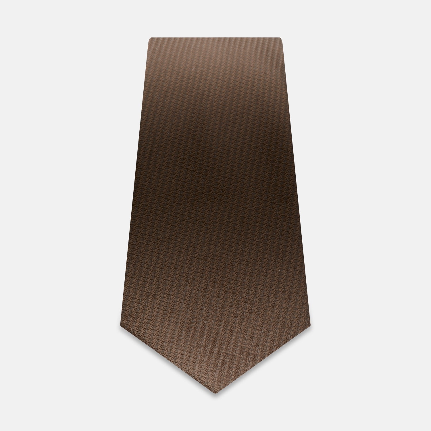 Brown Lace Silk Tie