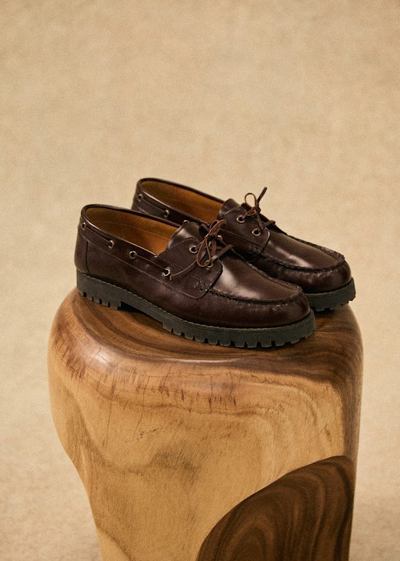 Berko Derbies Glossy Chocolate