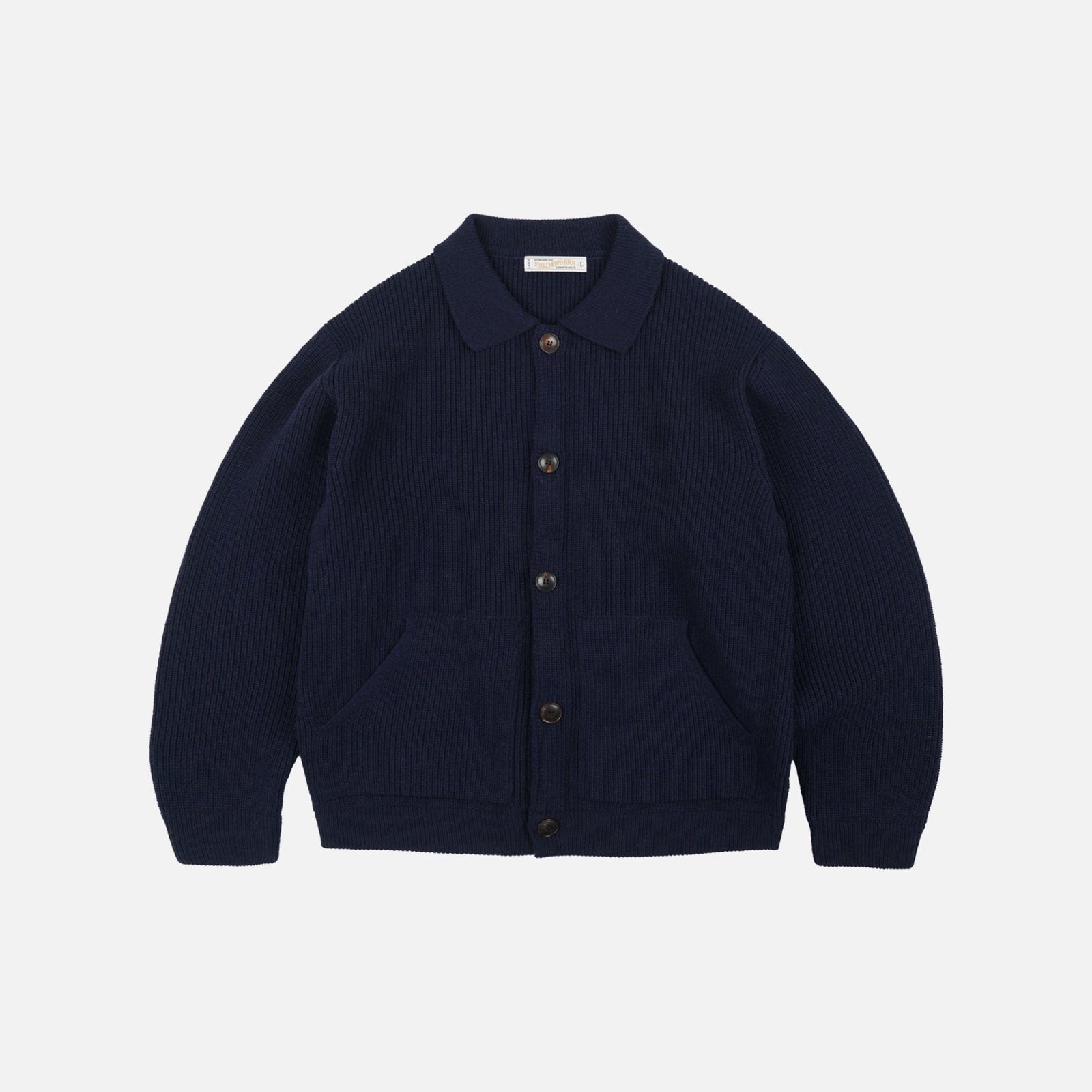 Ultra Heavyweight Collar Cardigan