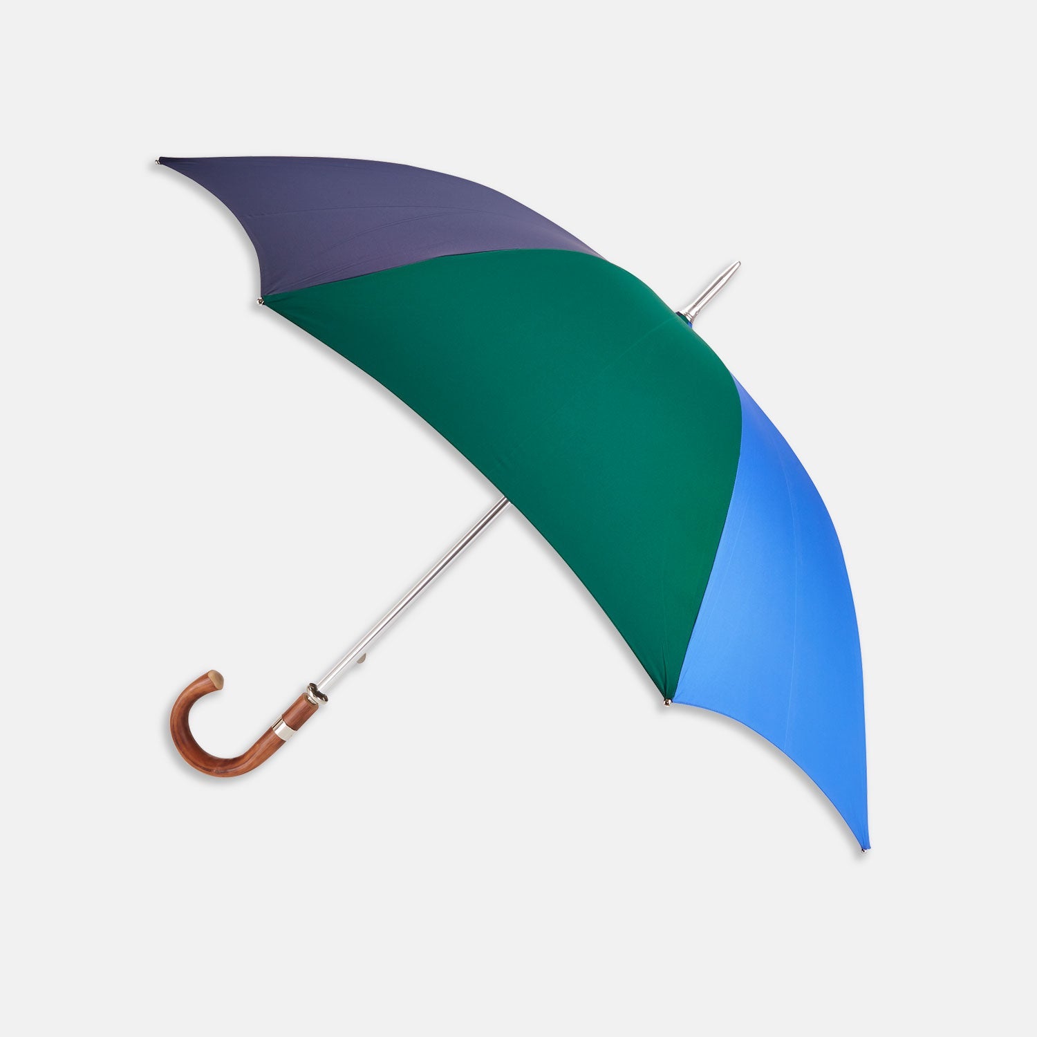 And Green Umbrella With Chestnut Crook