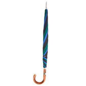And Green Umbrella With Chestnut Crook