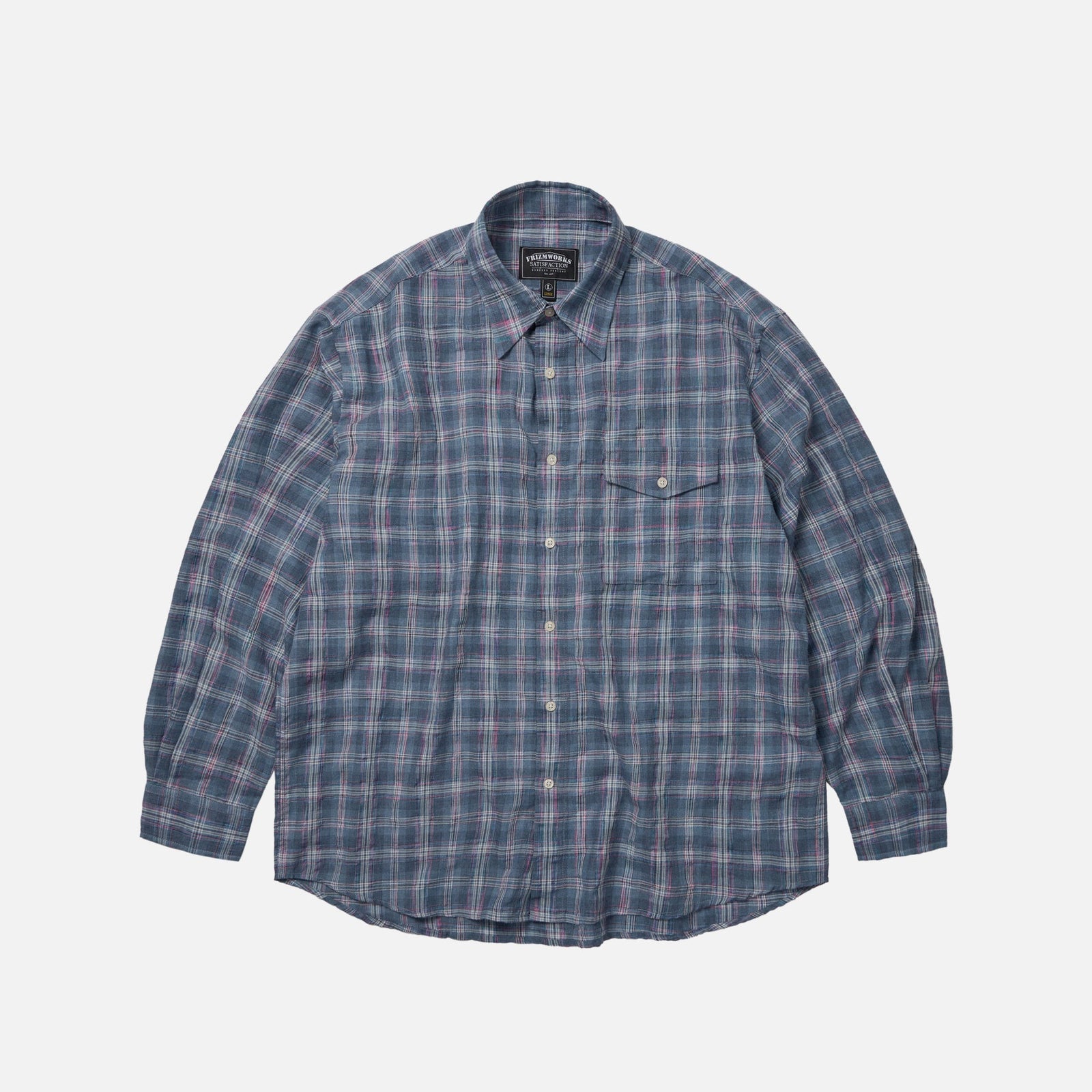 Uneven Checked Shirt