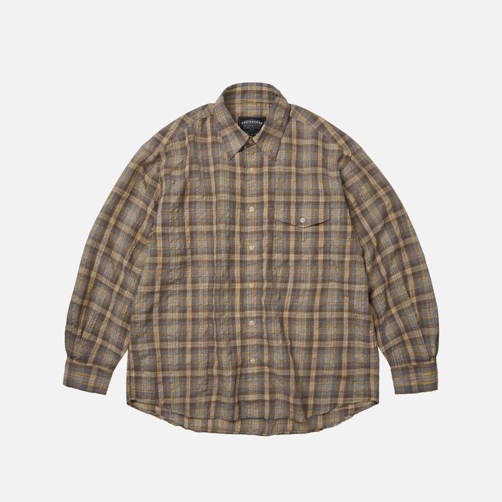 Uneven Checked Shirt