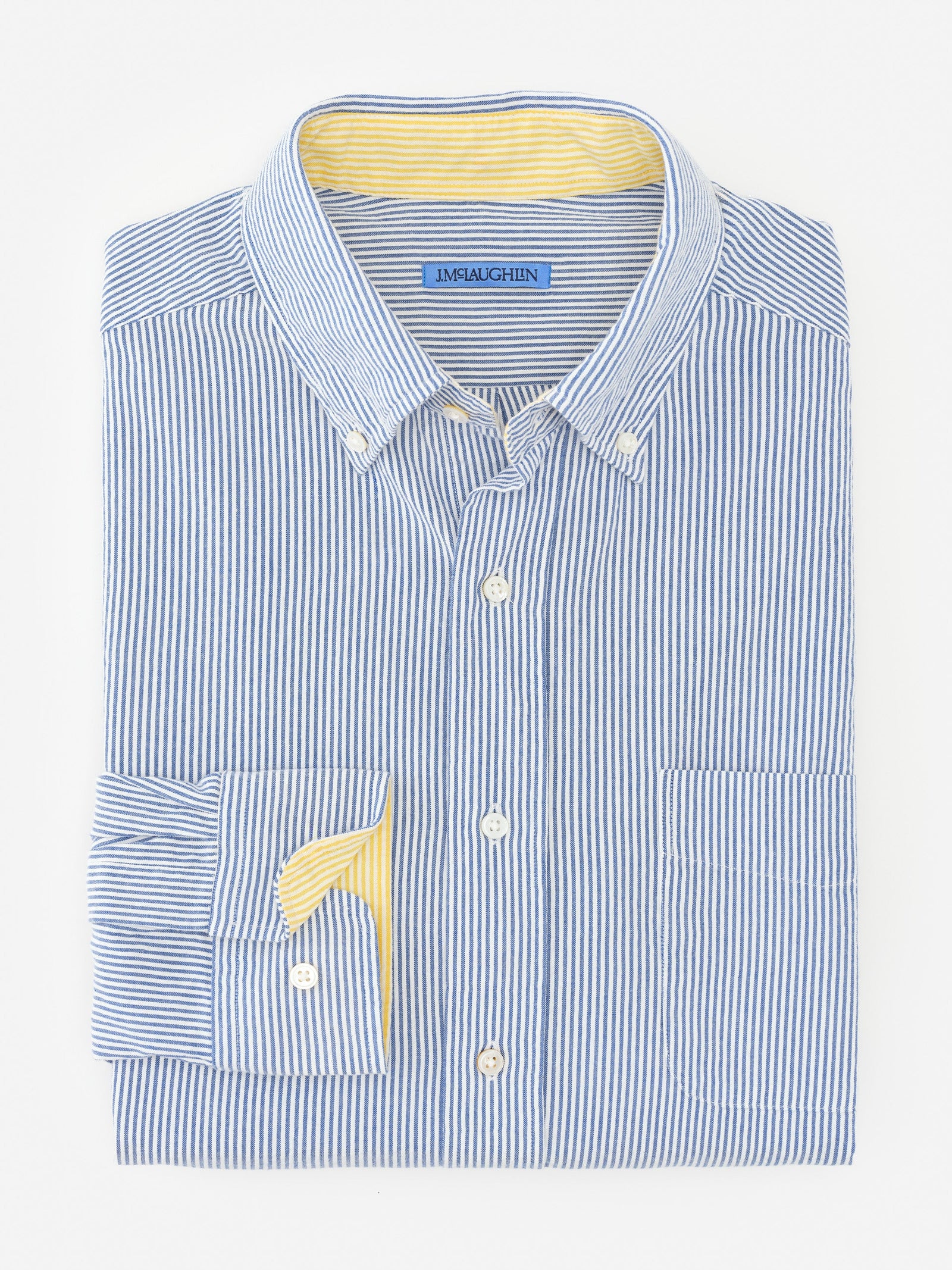 White Stripe University Classic Fit Seersucker Shirt Men S Shirts J Mclaughlin