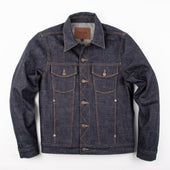 Classic Denim Jacket 17 Ounce Indigo Slub Denim
