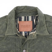 Riders Jacket Waxed Canvas Olive
