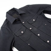 Classic Jacket 17 Ounce Black Slub