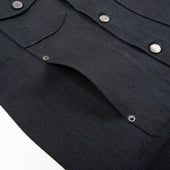 Classic Jacket 17 Ounce Black Slub