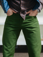 Ivy Duck Canvas - Pine Green