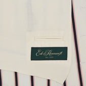 Hadley White Pink Stripe Waistcoat