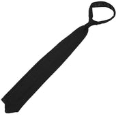 V Point Knit Tie Silk