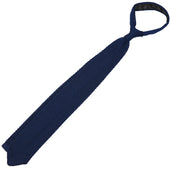 V Point Knit Tie Silk