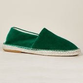 Velvet Espadrilles In