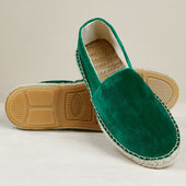 Velvet Espadrilles In