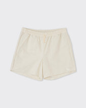 Vented Drawstring Shorts, Oyster