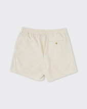 Vented Drawstring Shorts Oyster