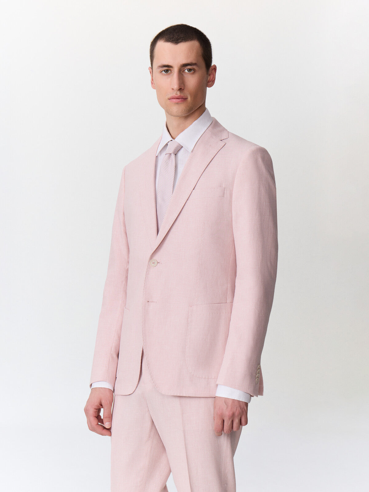 Veste Coordonnable Regular En Coton Et Lin P Le