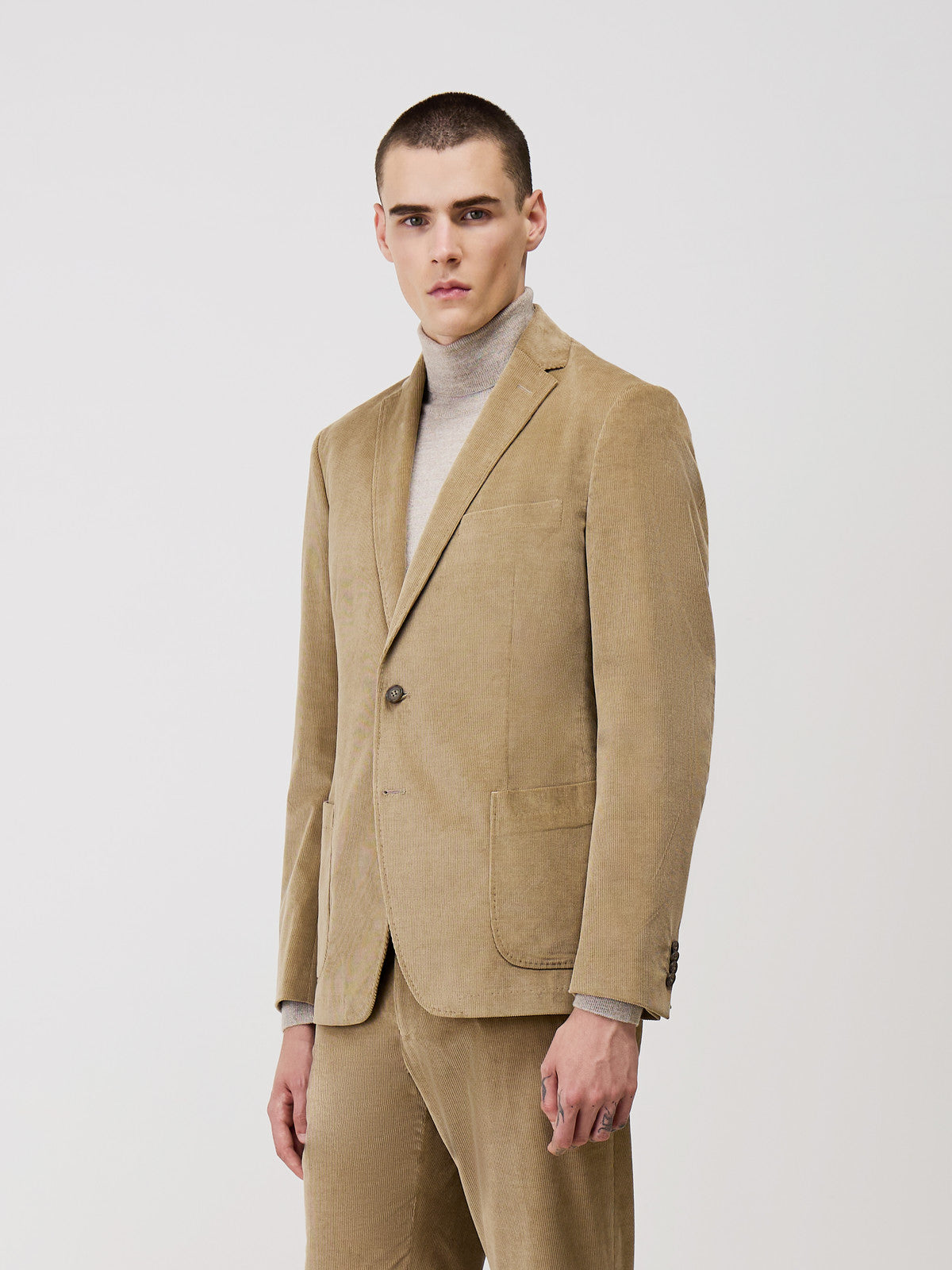 Veste Coordonnable Regular En Velours C Tel