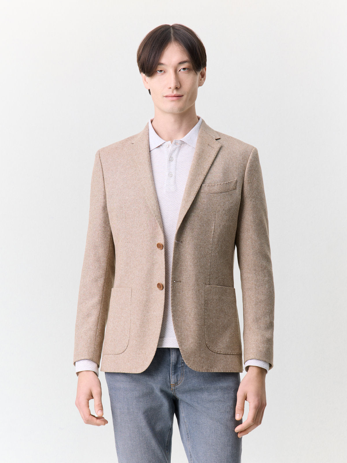 Veste Regular En Laine M Lang E