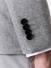 Veste Coordonnable Regular En Laine M Lang E Grise