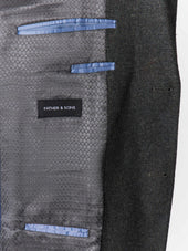 Veste Regular En Laine M Lang E Kaki