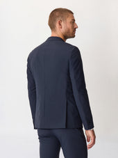 Veste Coordonnable Regular Bleu Marine Parementure Amovible