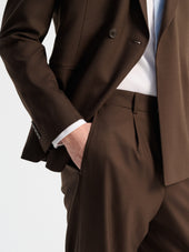 Veste Coordonnable Crois E Regular Marron