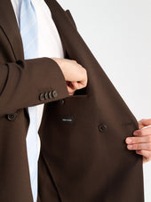 Veste Coordonnable Crois E Regular Marron