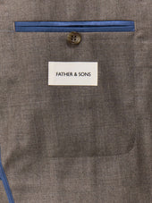Veste Coordonnable Regular En Laine Marron