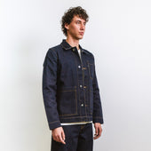 Veste DN.04 Coupe Standard Bleu Un Lavage